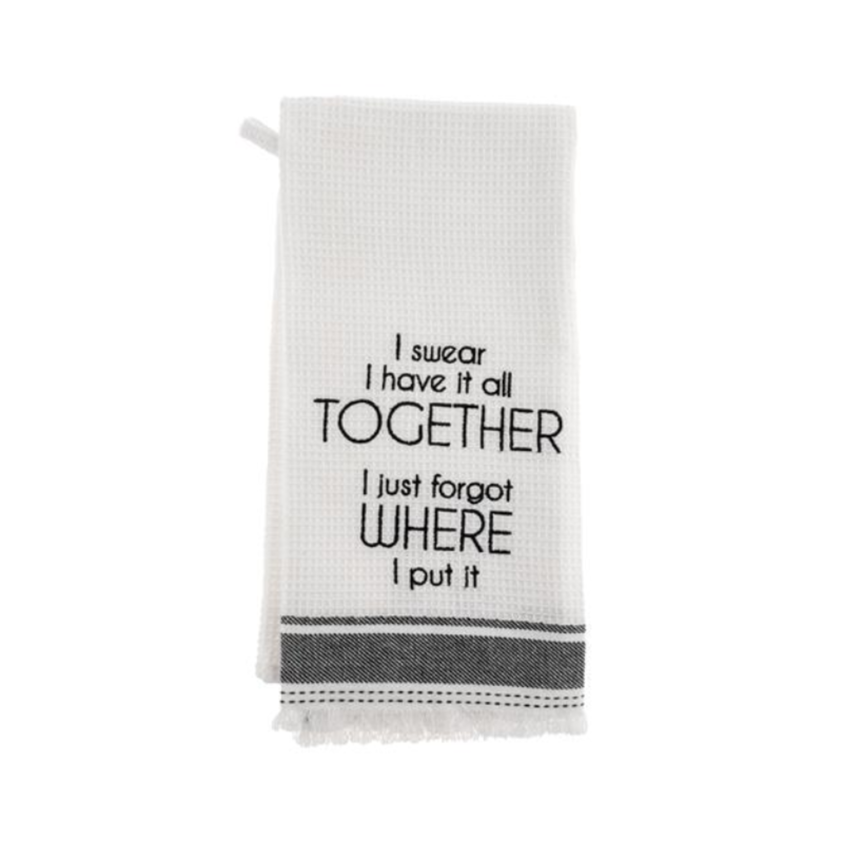 Karma Waffle Weave Tea Towel, Have it All Together