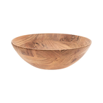 Karma Natural Wood Salad Bowl, Large