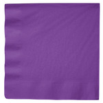 Creative Converting Paper Dinner Napkins - Amethyst 25/Pack