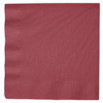 Creative Converting Paper Dinner Napkins - Burgundy 25/Pack