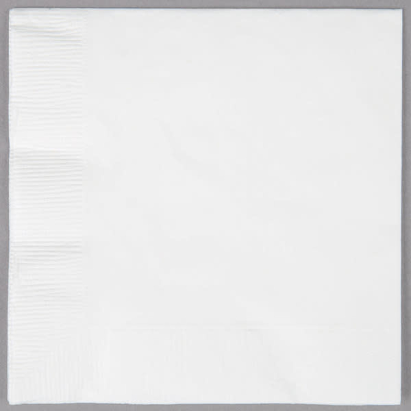 Creative Converting Cocktail Napkin - White - 50/Pack