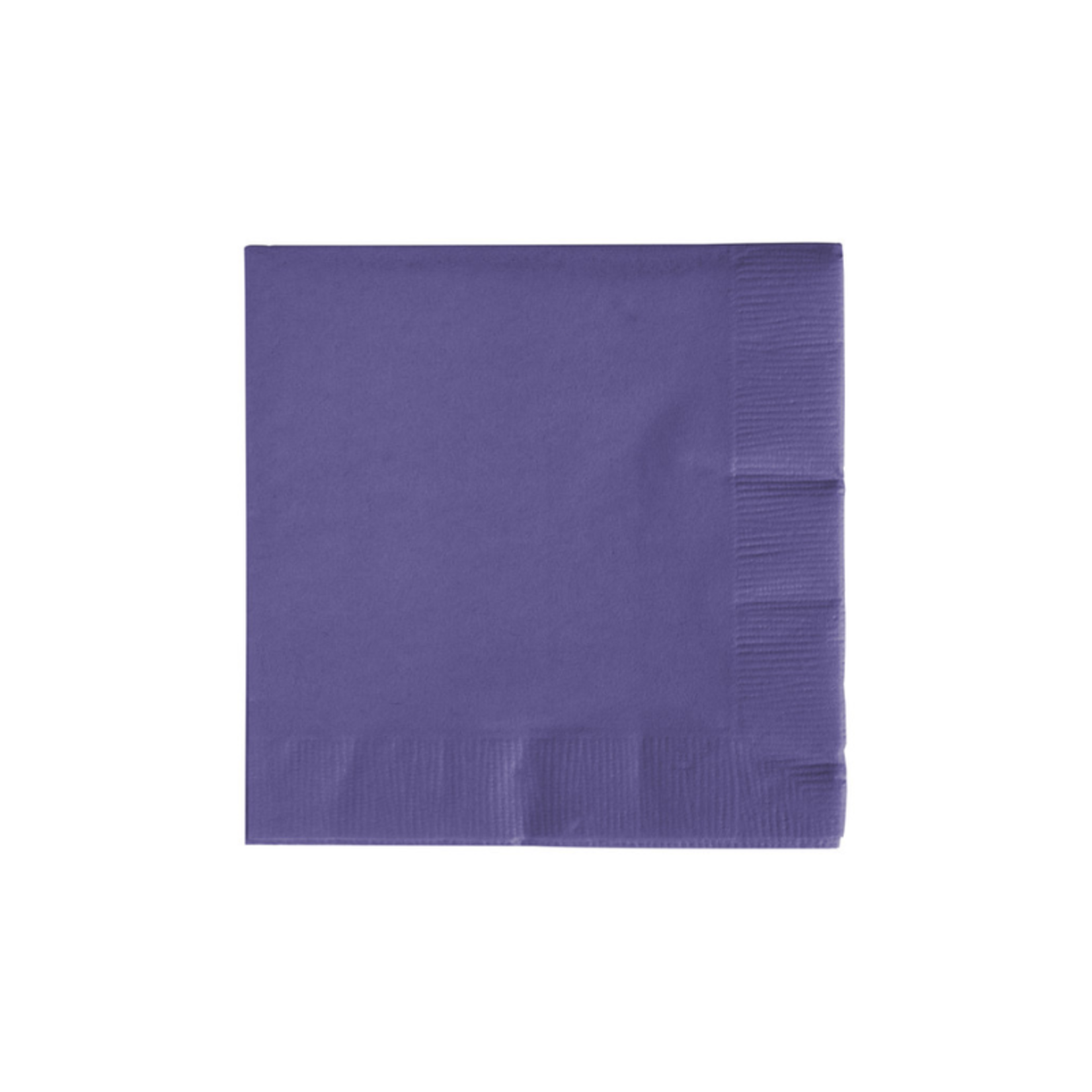 Creative Converting Purple, Cocktail Napkin - 50/pack