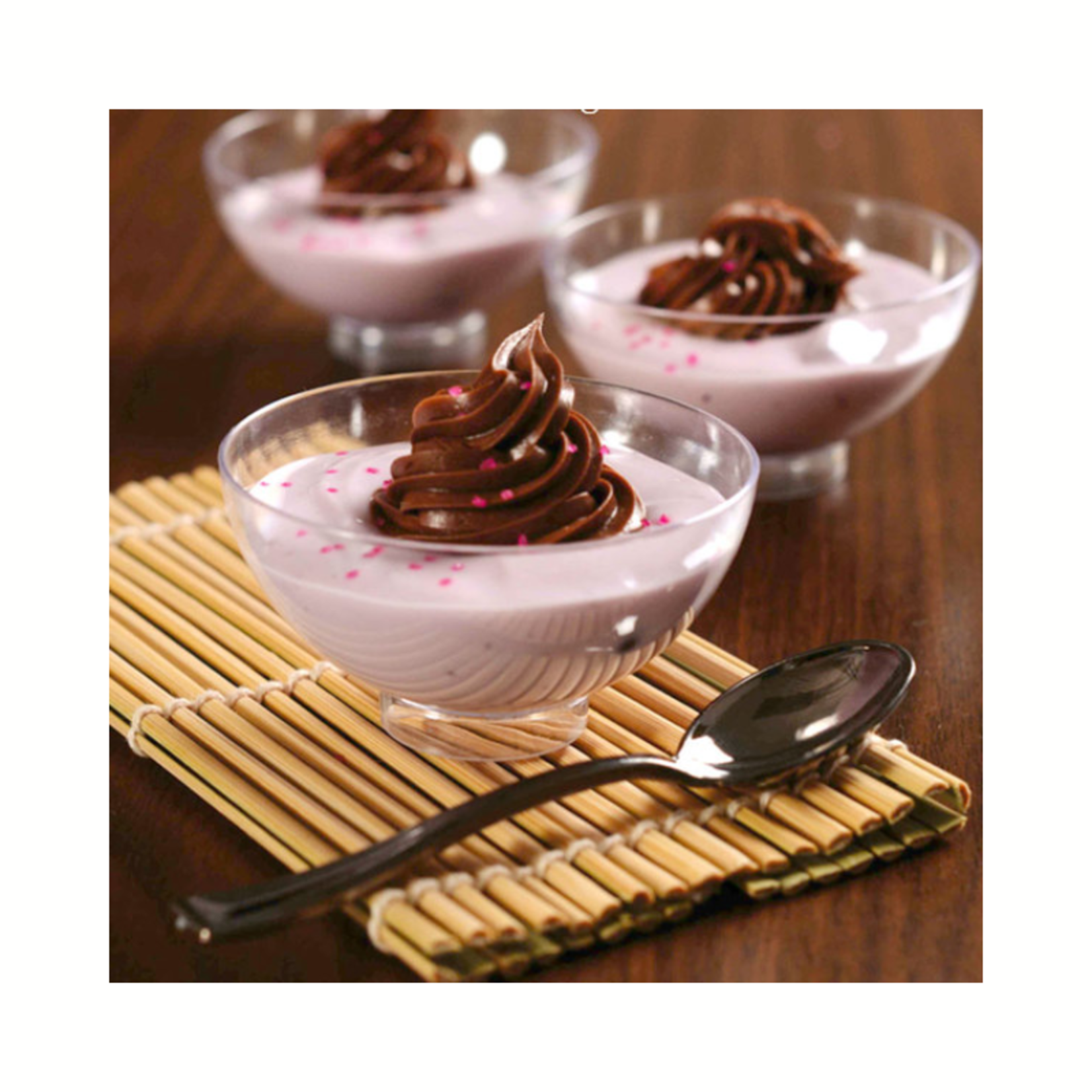 Webstaurant Clear Plastic Tiny Bowl - 2 oz - 10/pack