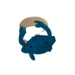Klatso Crab Napkin Ring, Blue