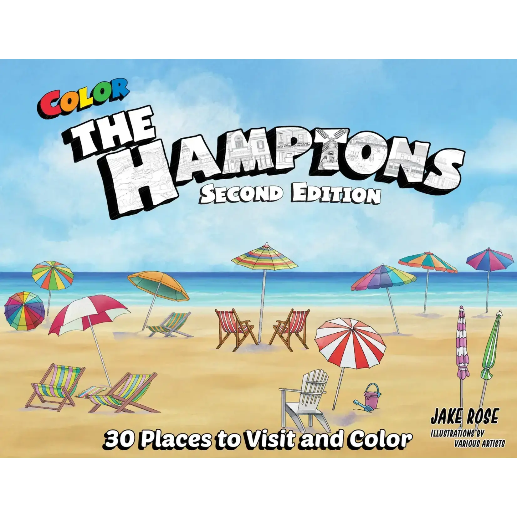 Color Our Town Color The Hamptons - Coloring Book