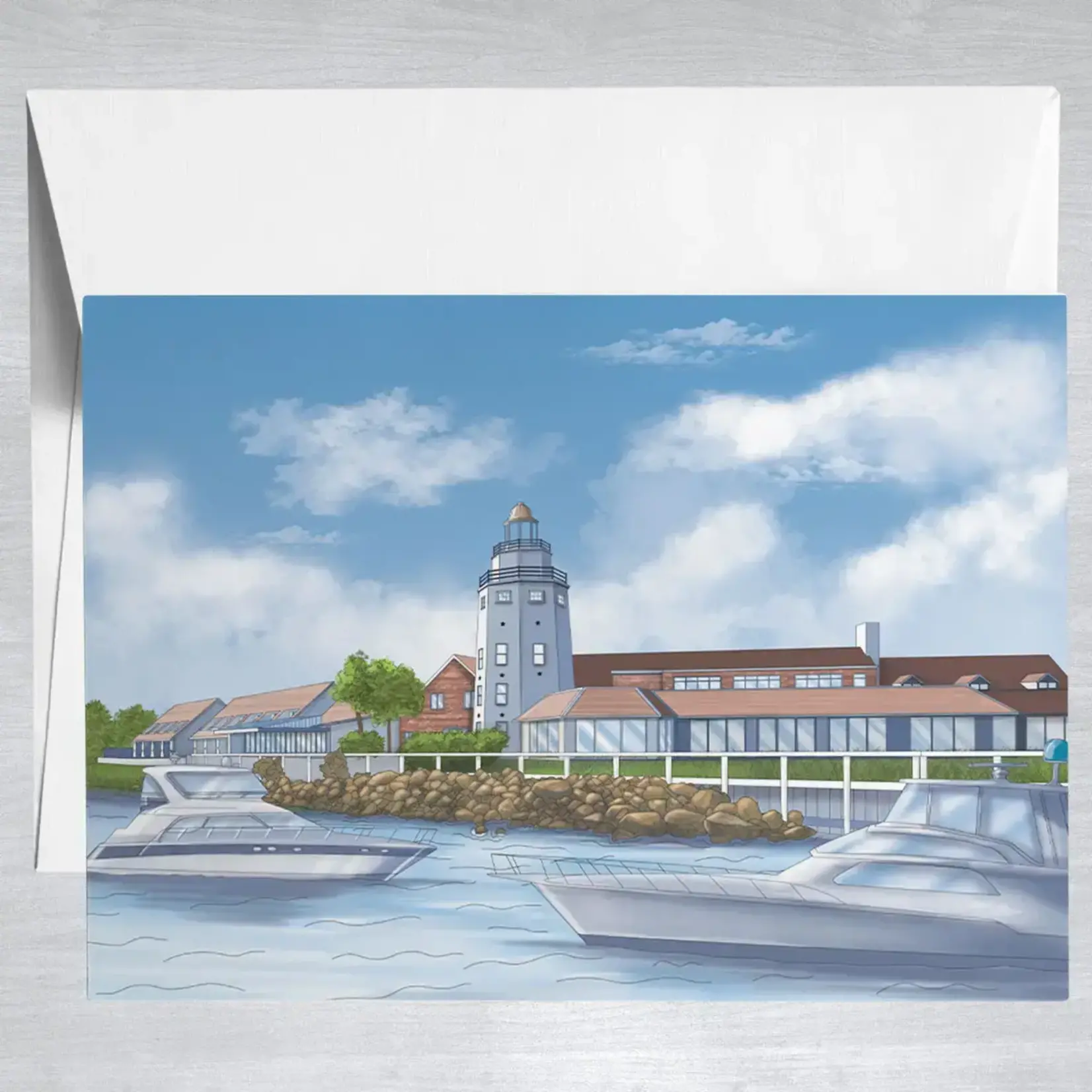 Color Our Town Notecard - Star Island Resort