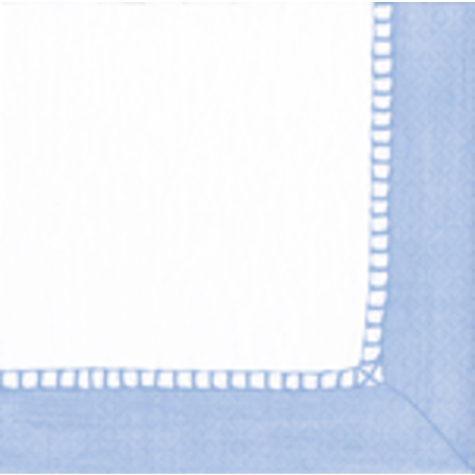 Caspari LINEN BORDER LIGHT BLUE NAPKIN LUNCHEON