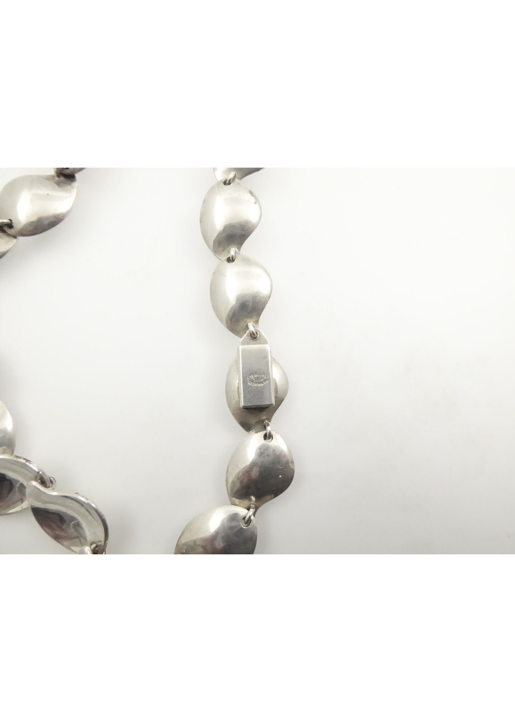 Lisa Kramer Vintage Jewelry Danish Modernist Silver Choker