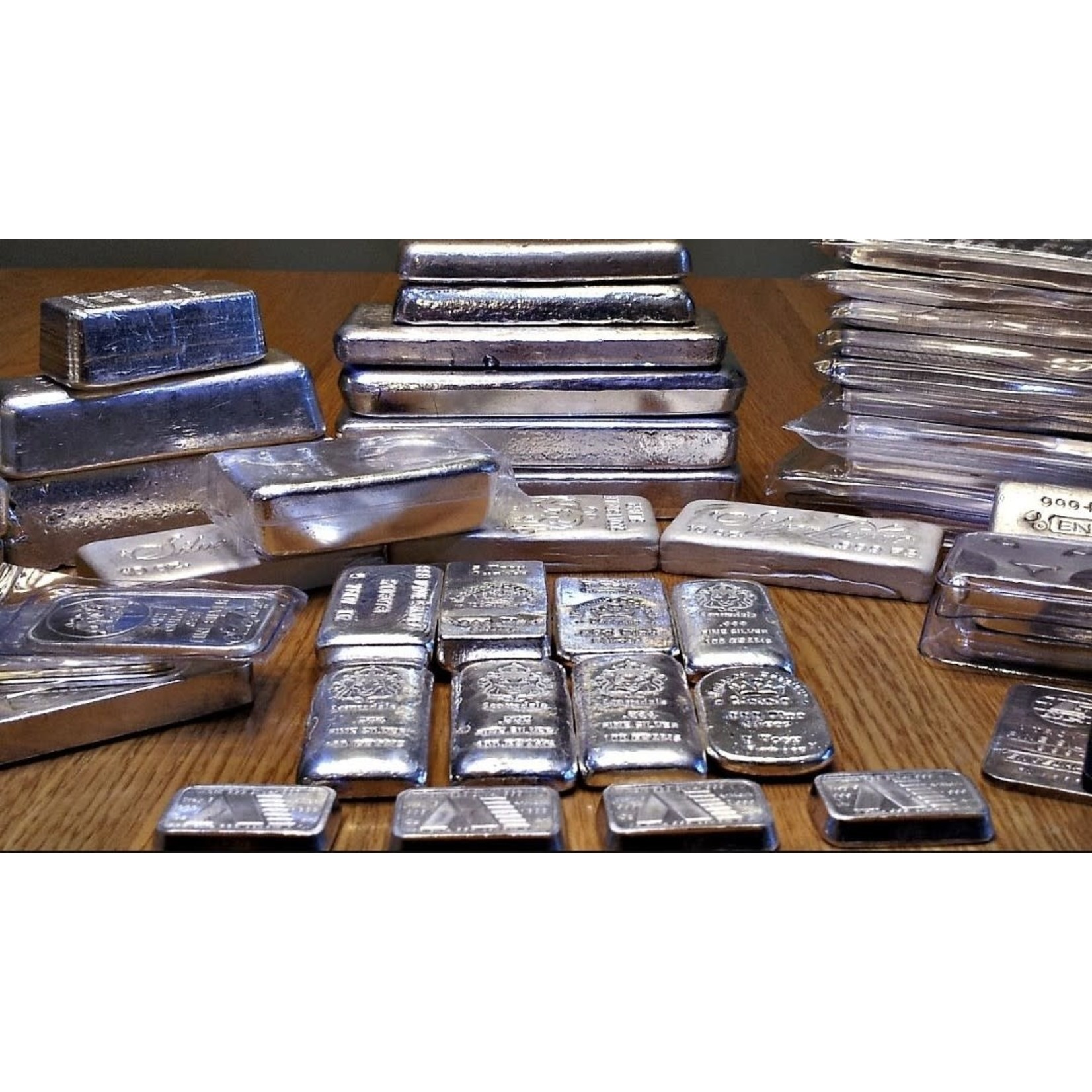 Pure Silver Bars all sizes