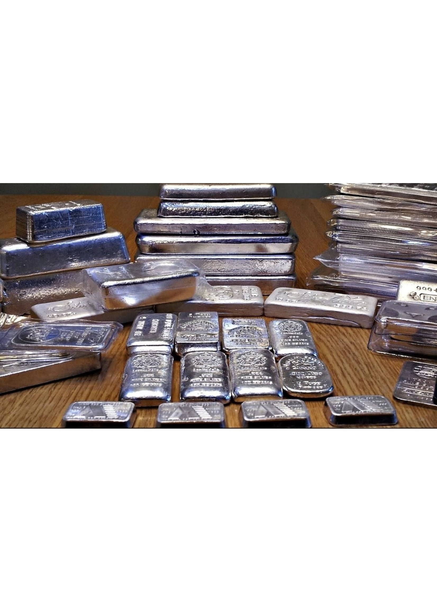 Pure Silver Bars all sizes