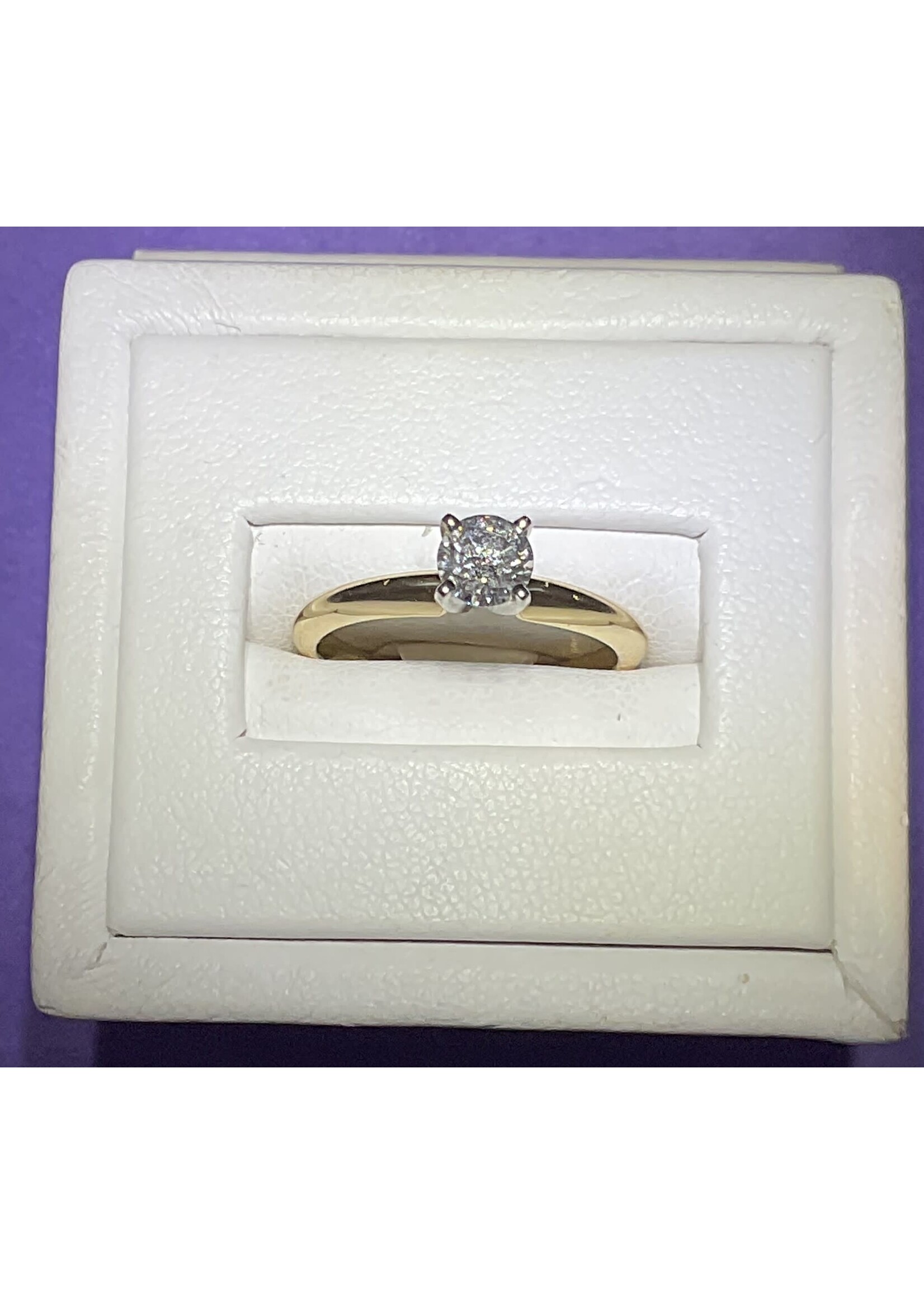 14KY .50CT SI2-E DIA Ring Sz. 6.25