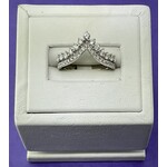 14KW .75 CTW DIA V-RING Sz.6.5