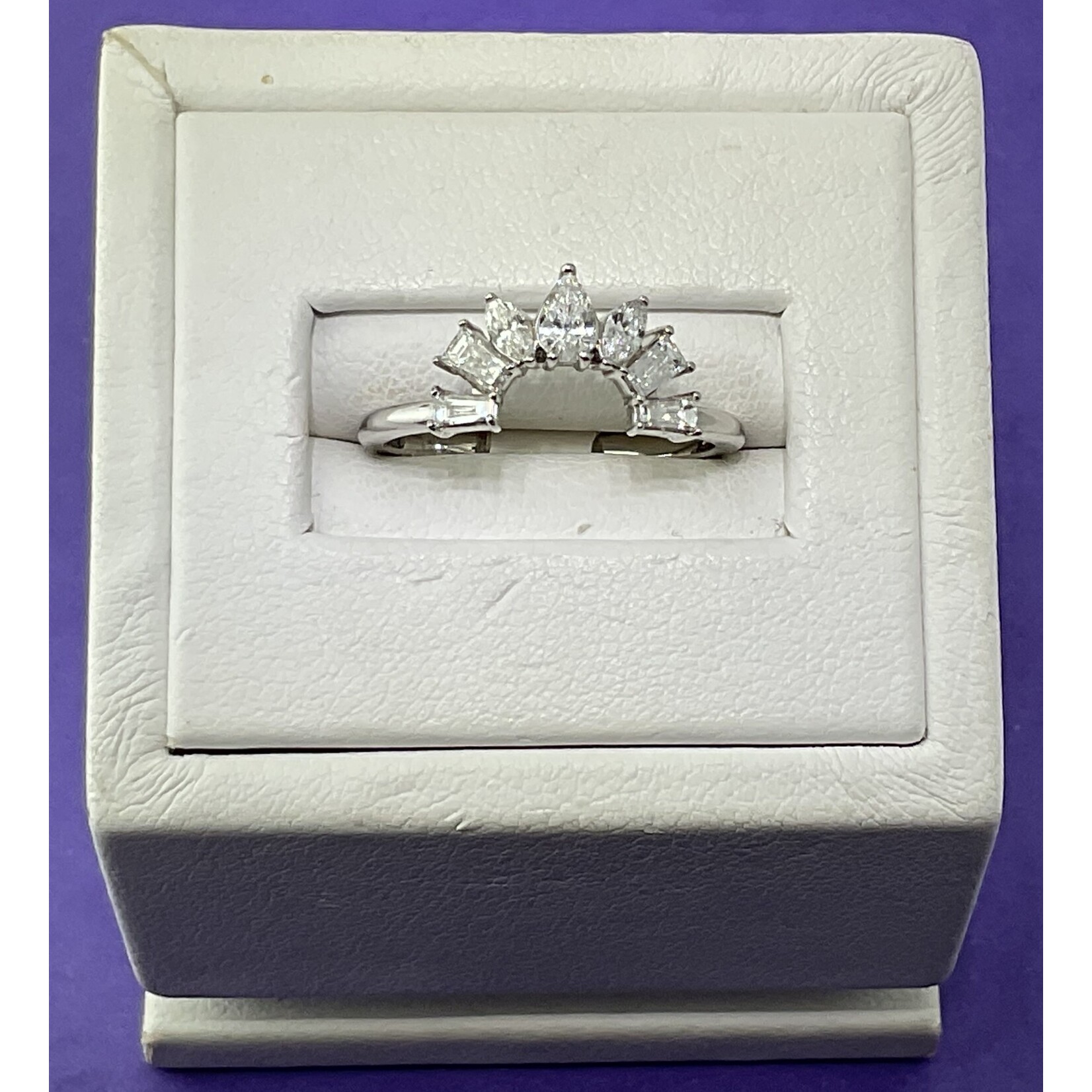 14KW 1/2 CTW DIA CONTOUR SZ. 7