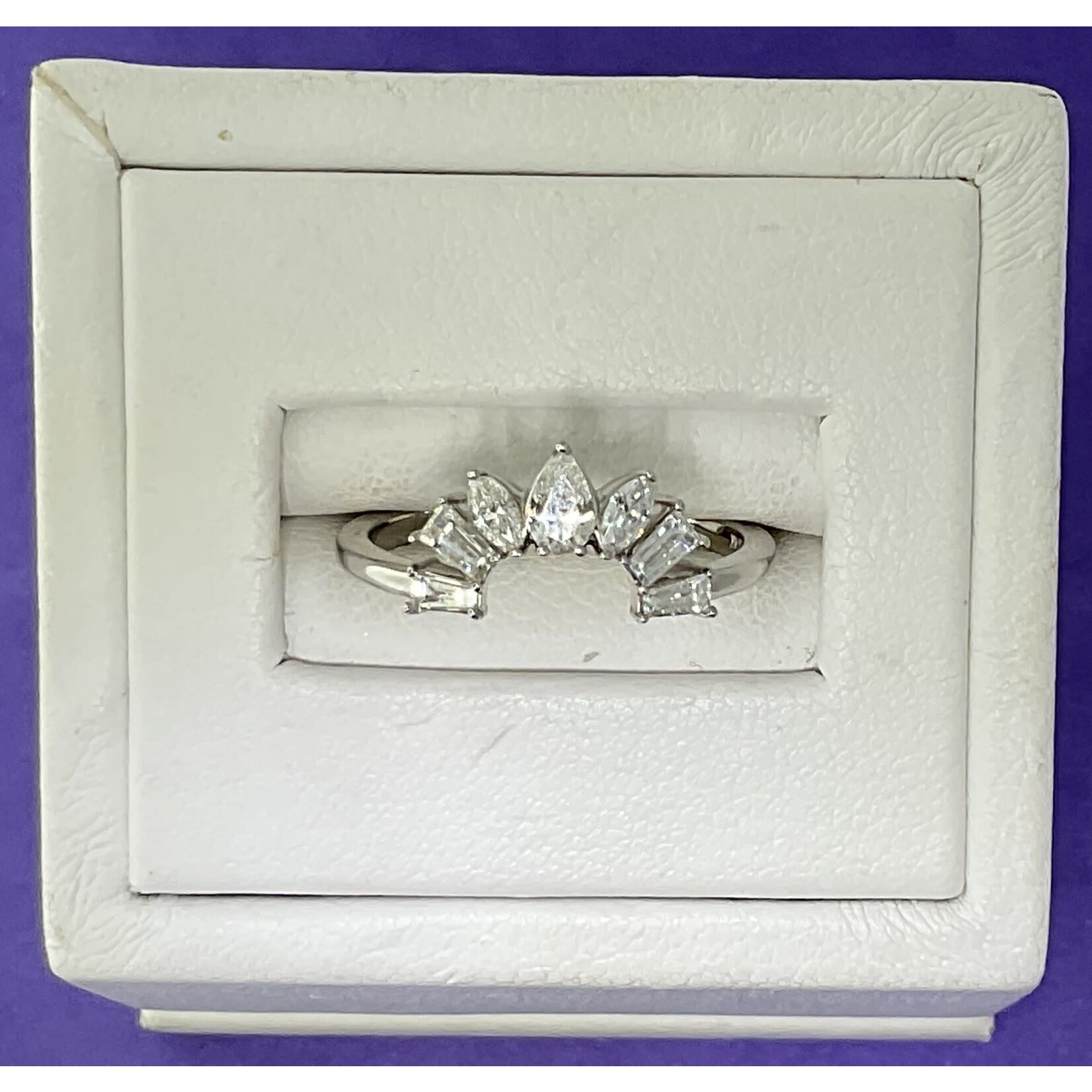 14KW 1/2 CTW DIA CONTOUR SZ. 7