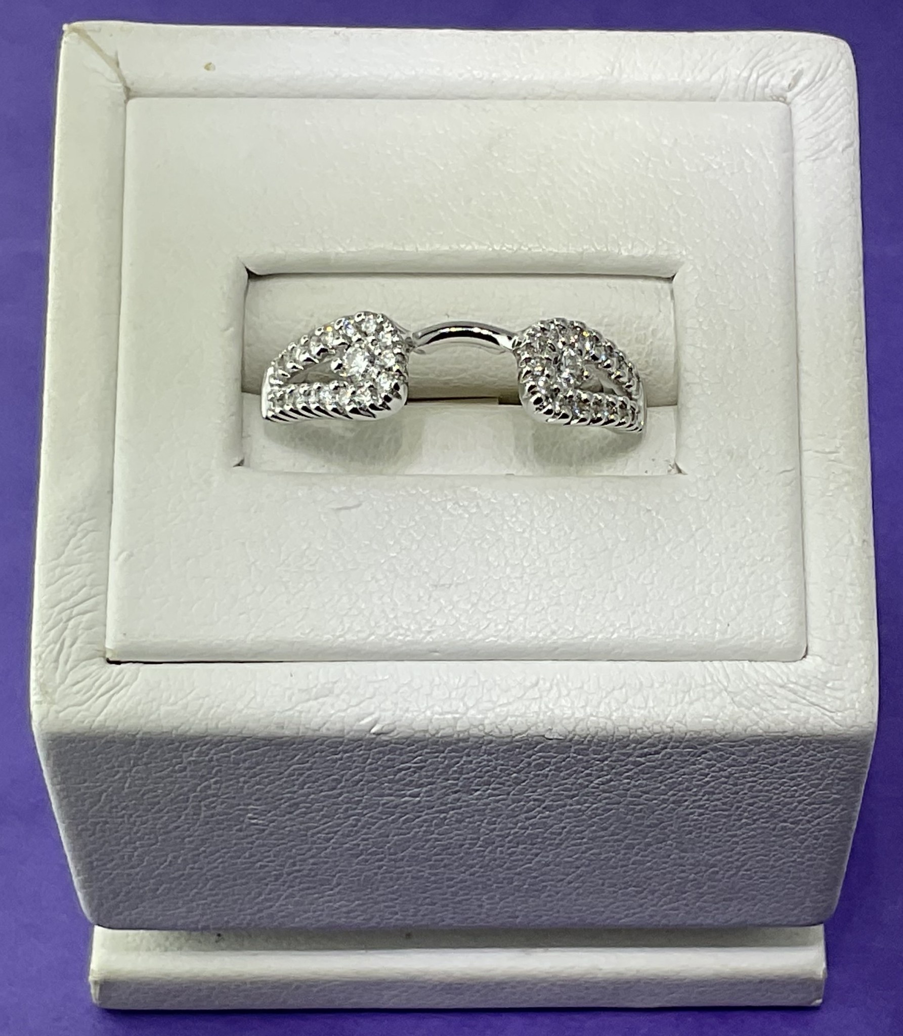 14KW 1/3 ctw DIA WRAP Sz. 6.75 - THE GOLD SHOP