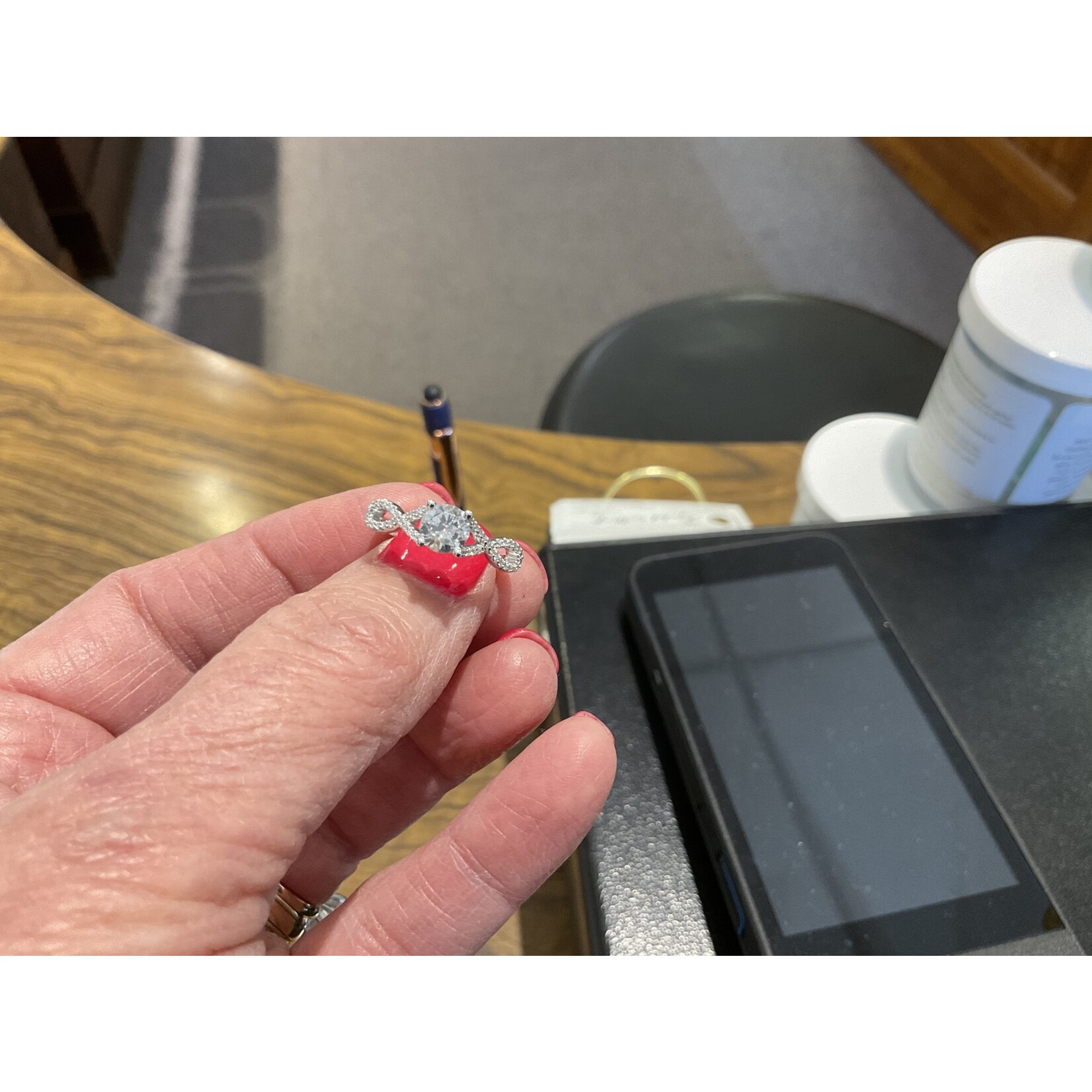 14KW .7carr.  Sz.7 Ring