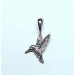 14k Baby Hummingbird Pendant