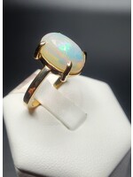 14KY 2ct Opal Sz6.25