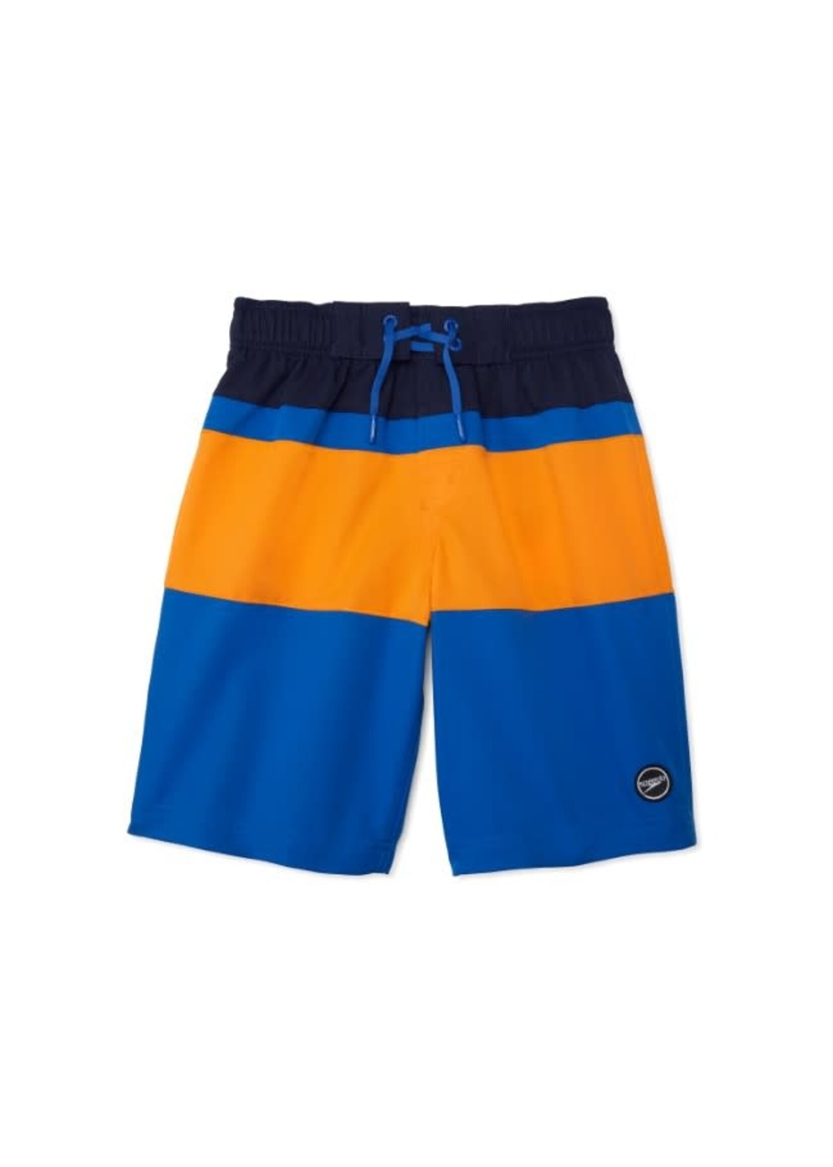 Boys Blocked Boardshort 17"