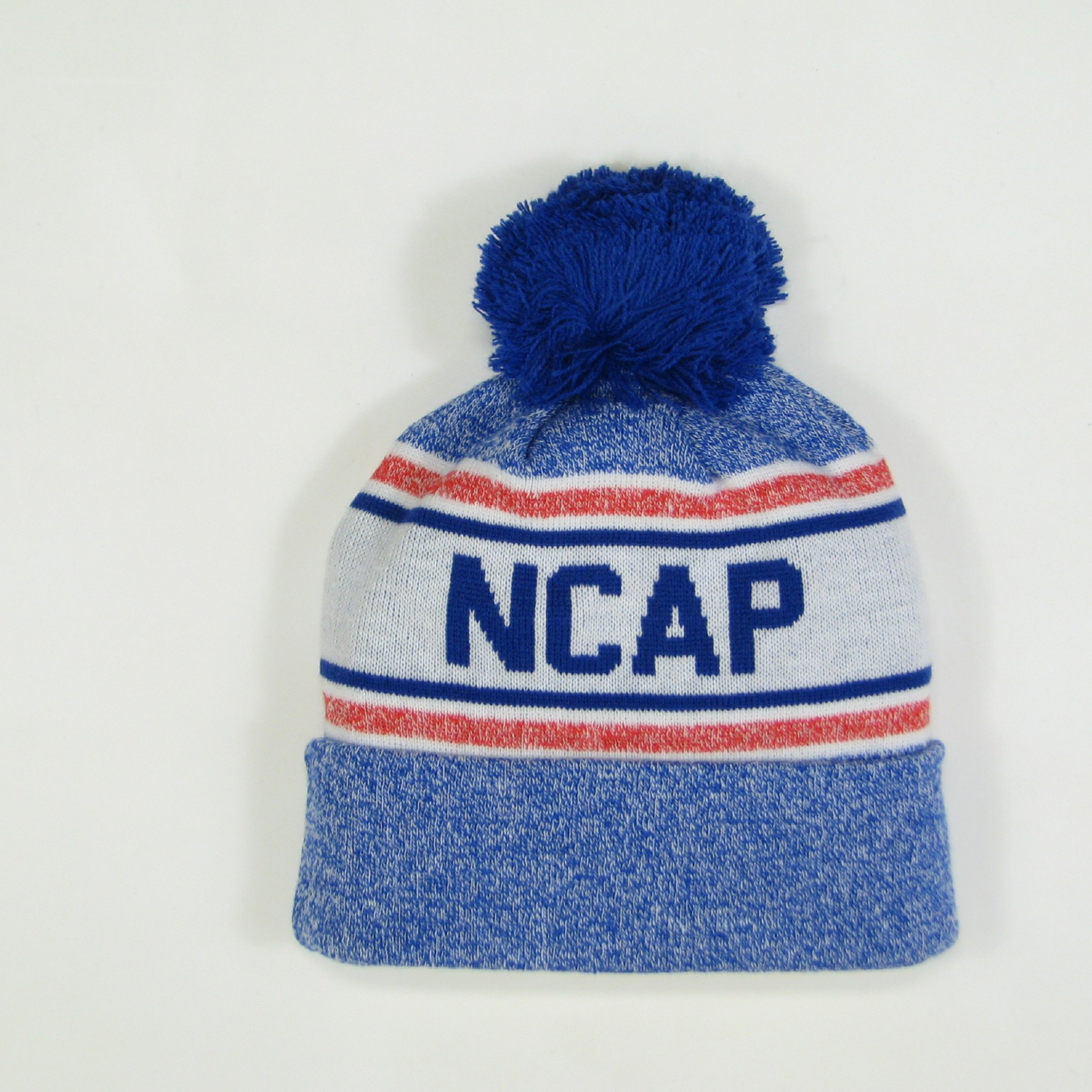NCAP Marled Cuff Pom Beanie