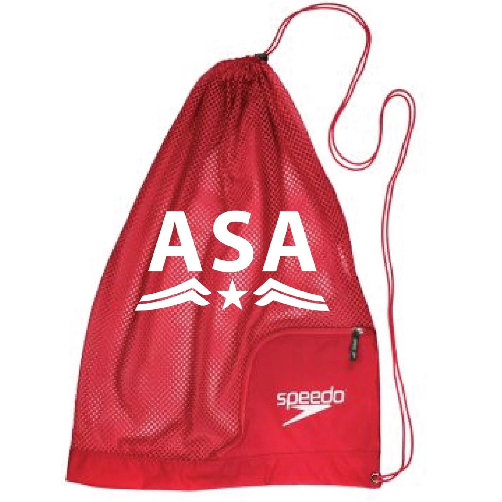 ASA Mesh Equipment Bag Red