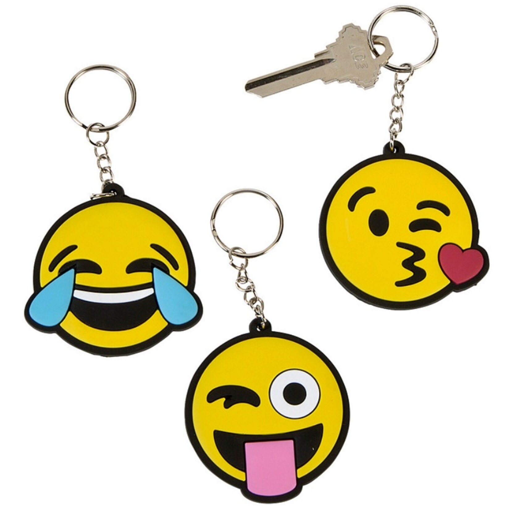 Emoticon Keychain