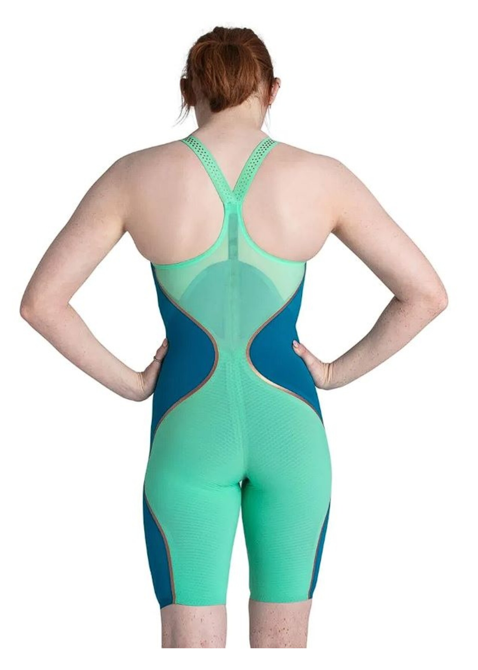 Speedo Women's Fastskin LZR Pure Intent Closed Back Kneeskin Tech Suit  Swimsuit at