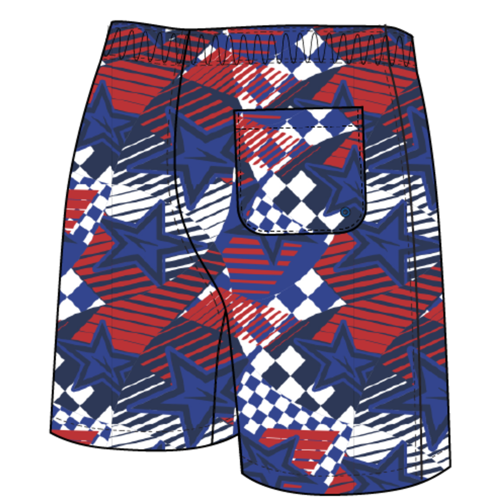 Speedo C-Busy Surfers Redondo Volley 15"