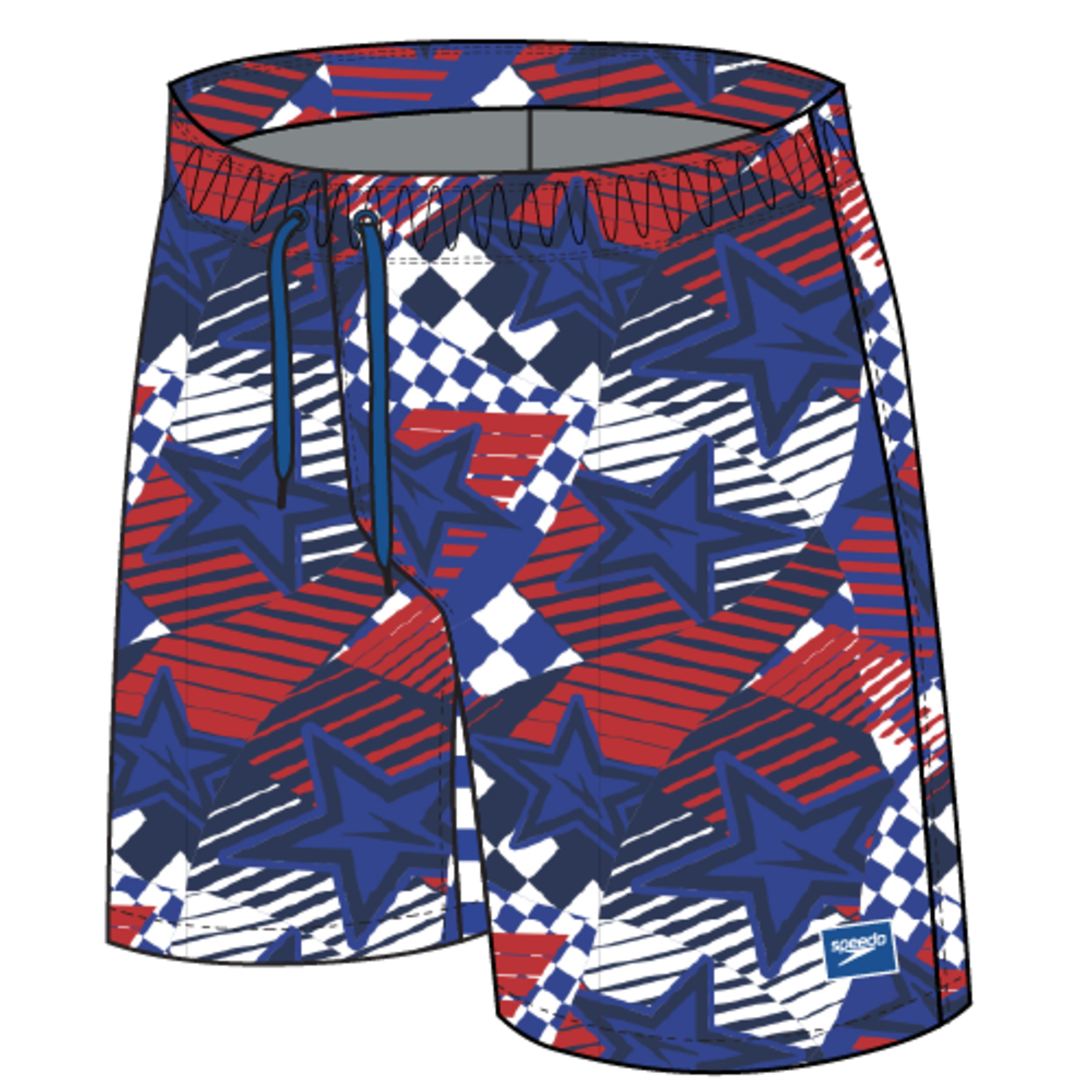 Speedo C-Busy Surfers Redondo Volley 15"