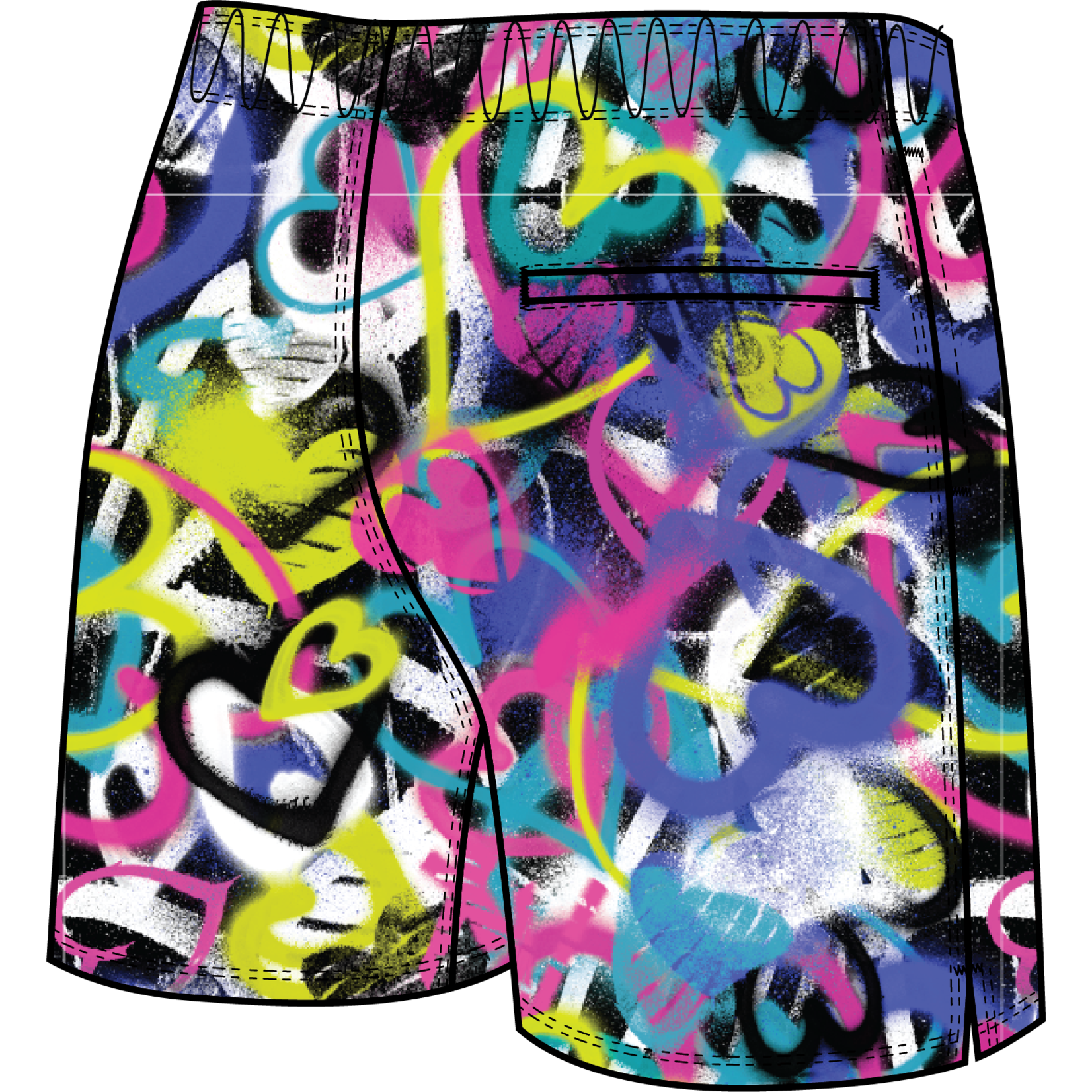 Speedo C-Heart-istic Redondo Edge Volley 14"