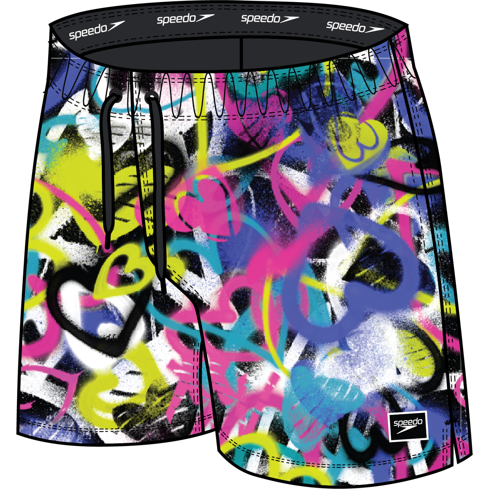 Speedo C-Heart-istic Redondo Edge Volley 14"