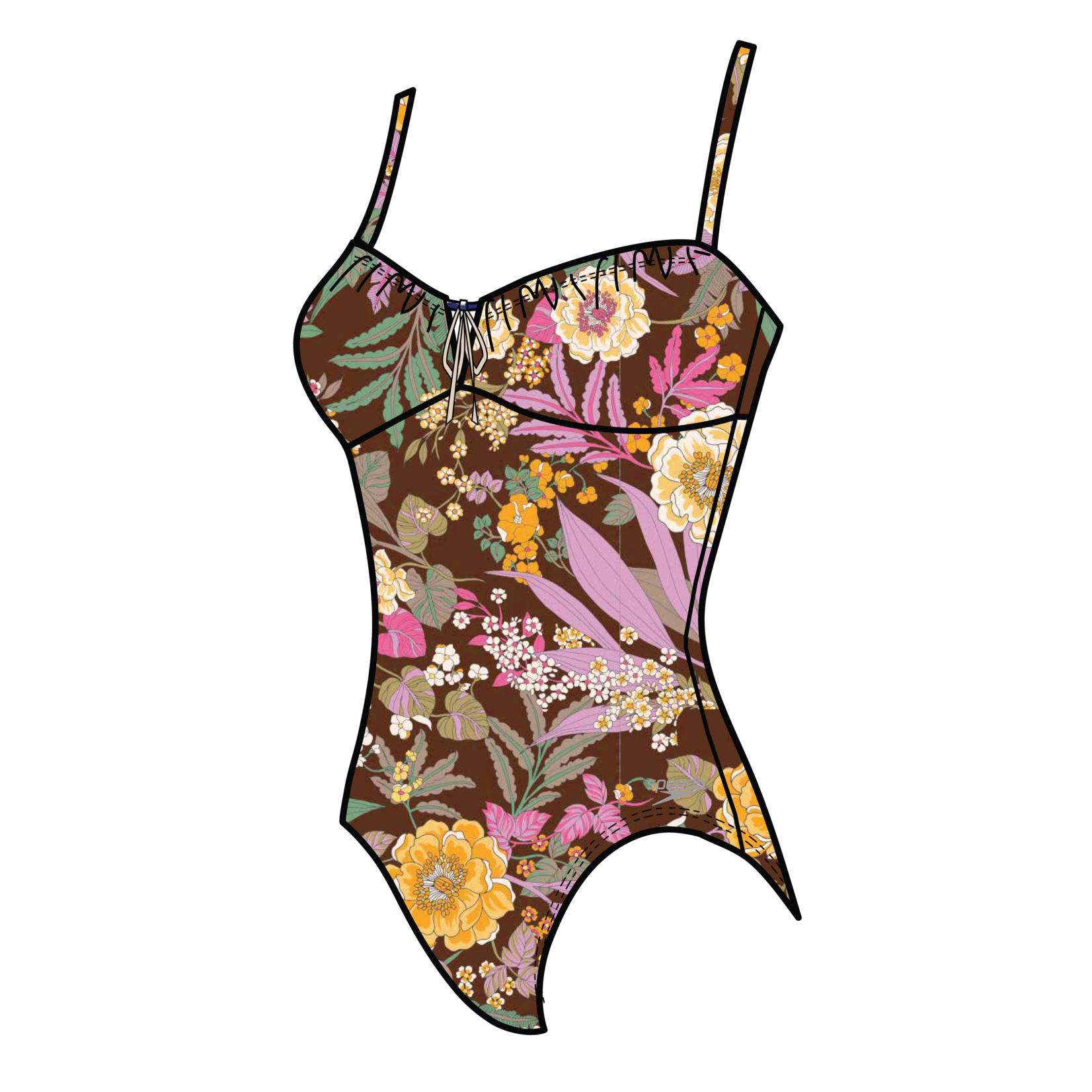 Speedo C-Fanciful Bandeau