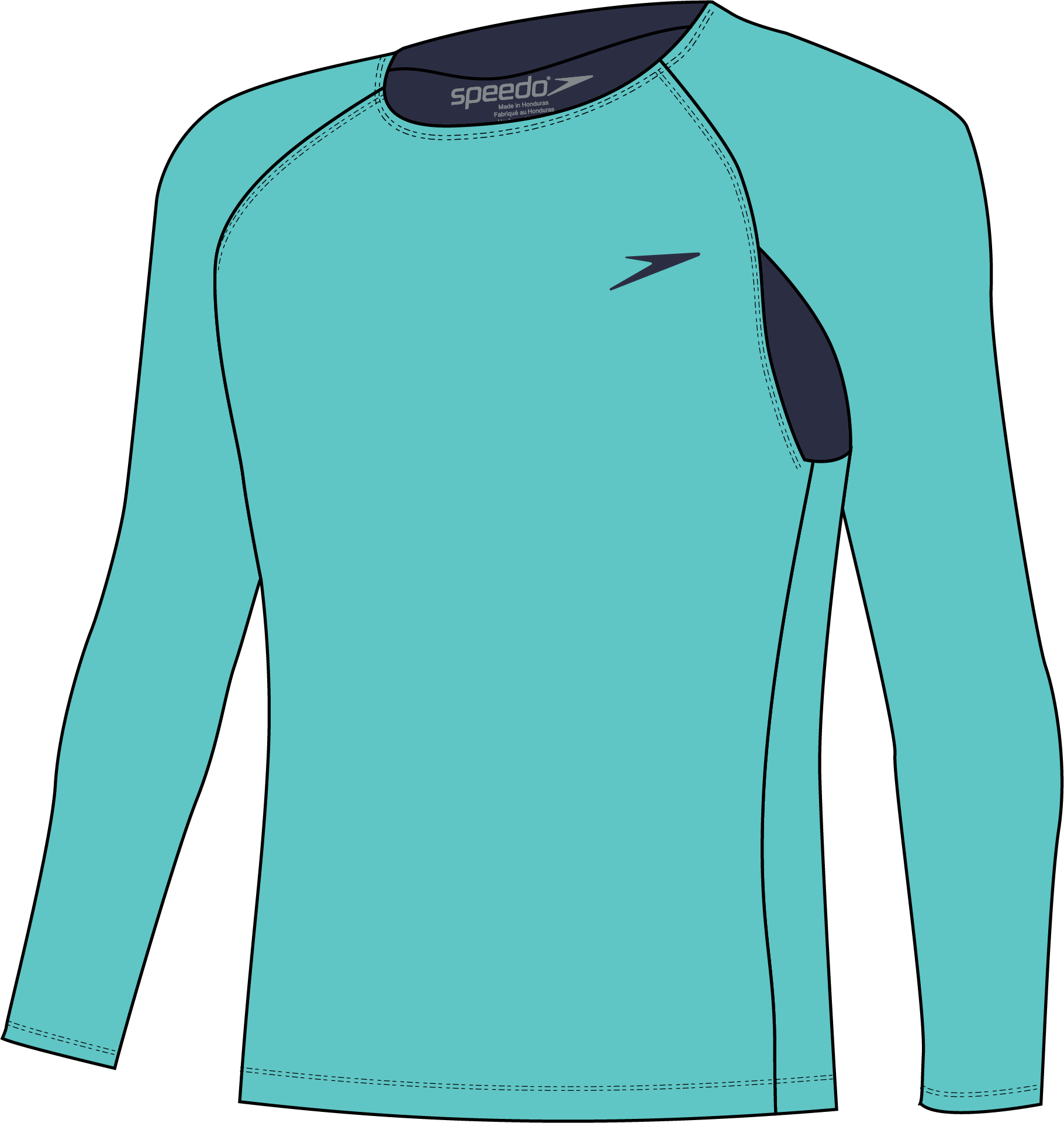 Baybreeze L/S Swim Shirt - Sport Fair Swimwear Inc.