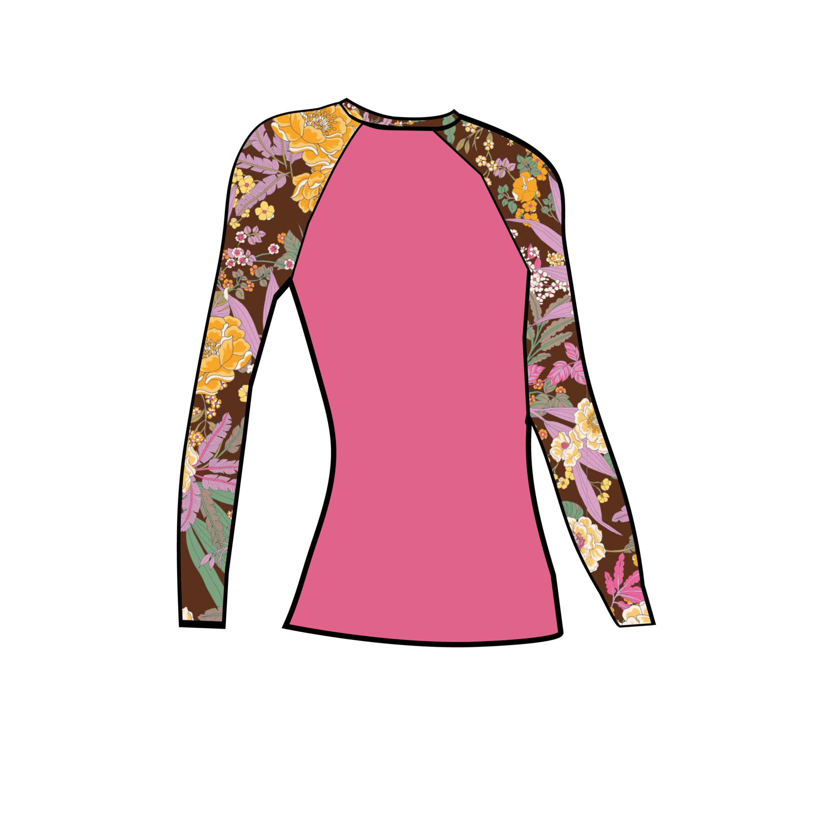 Speedo C-Fanciful L/S Rashguard