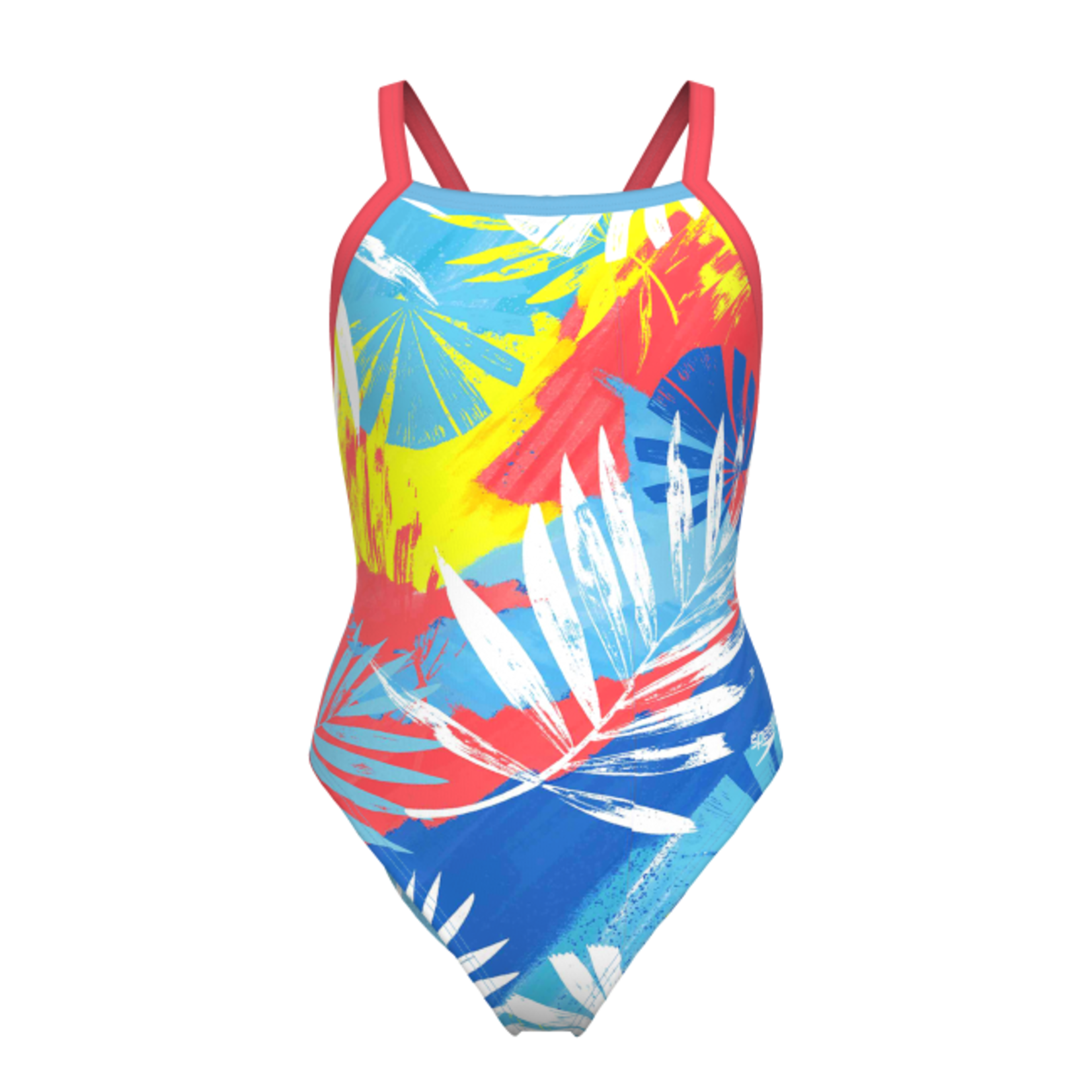 Speedo Distress Floral Propel Back
