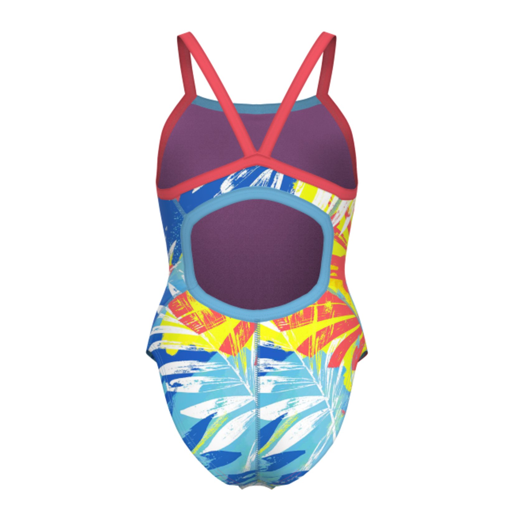 Speedo Distress Floral Propel Back