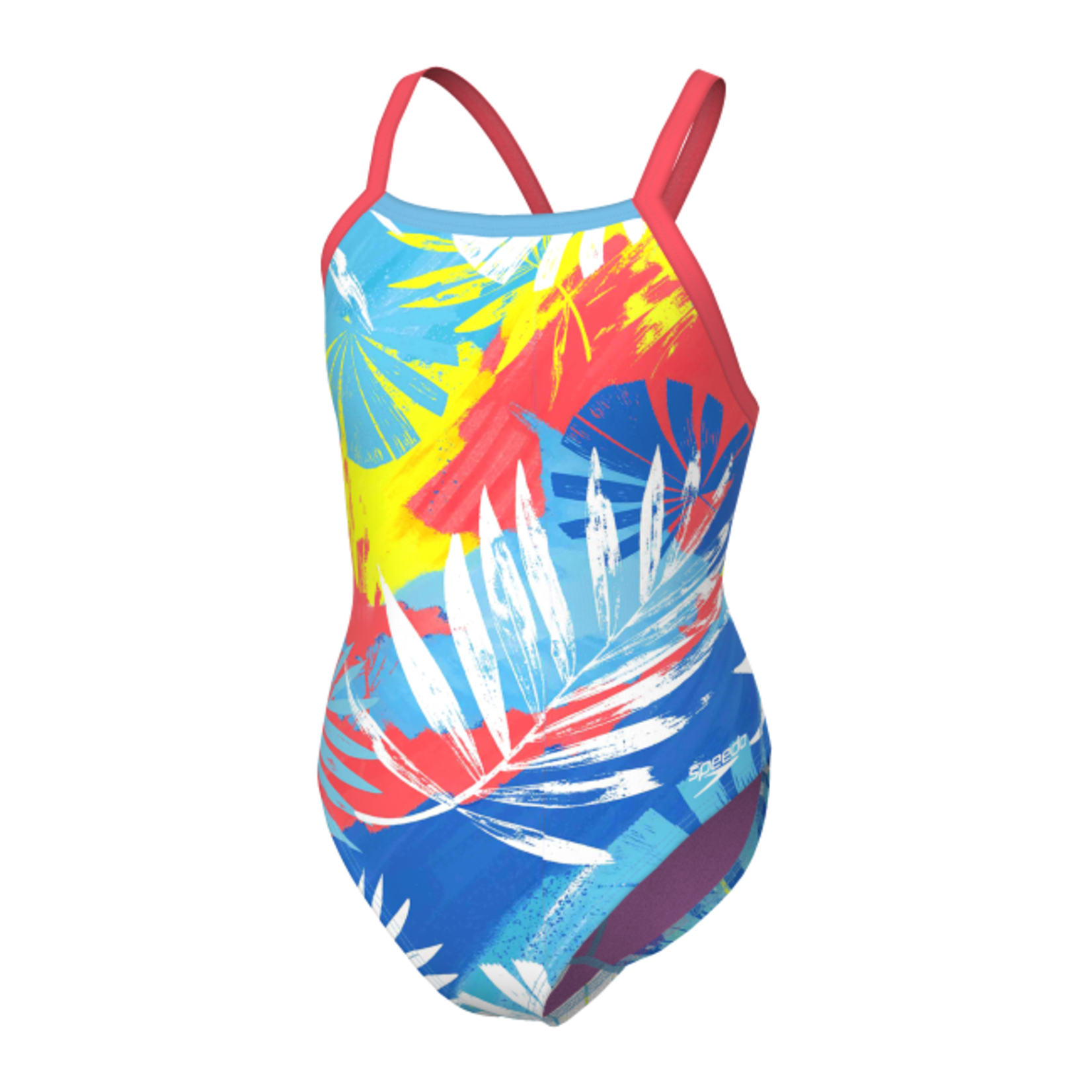 Speedo Distress Floral Propel Back