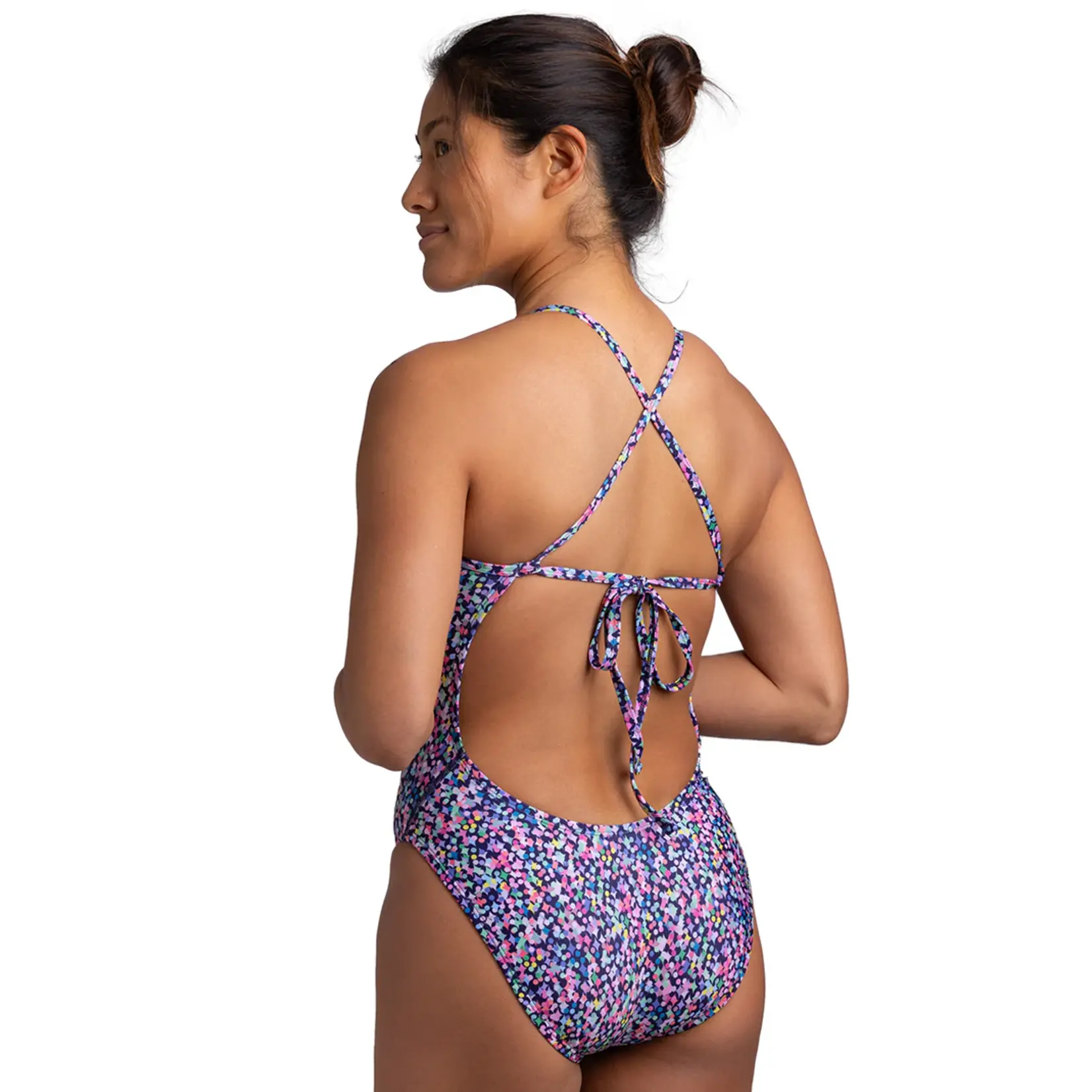 Jolyn Jackson 4 Swim Onesie - Print