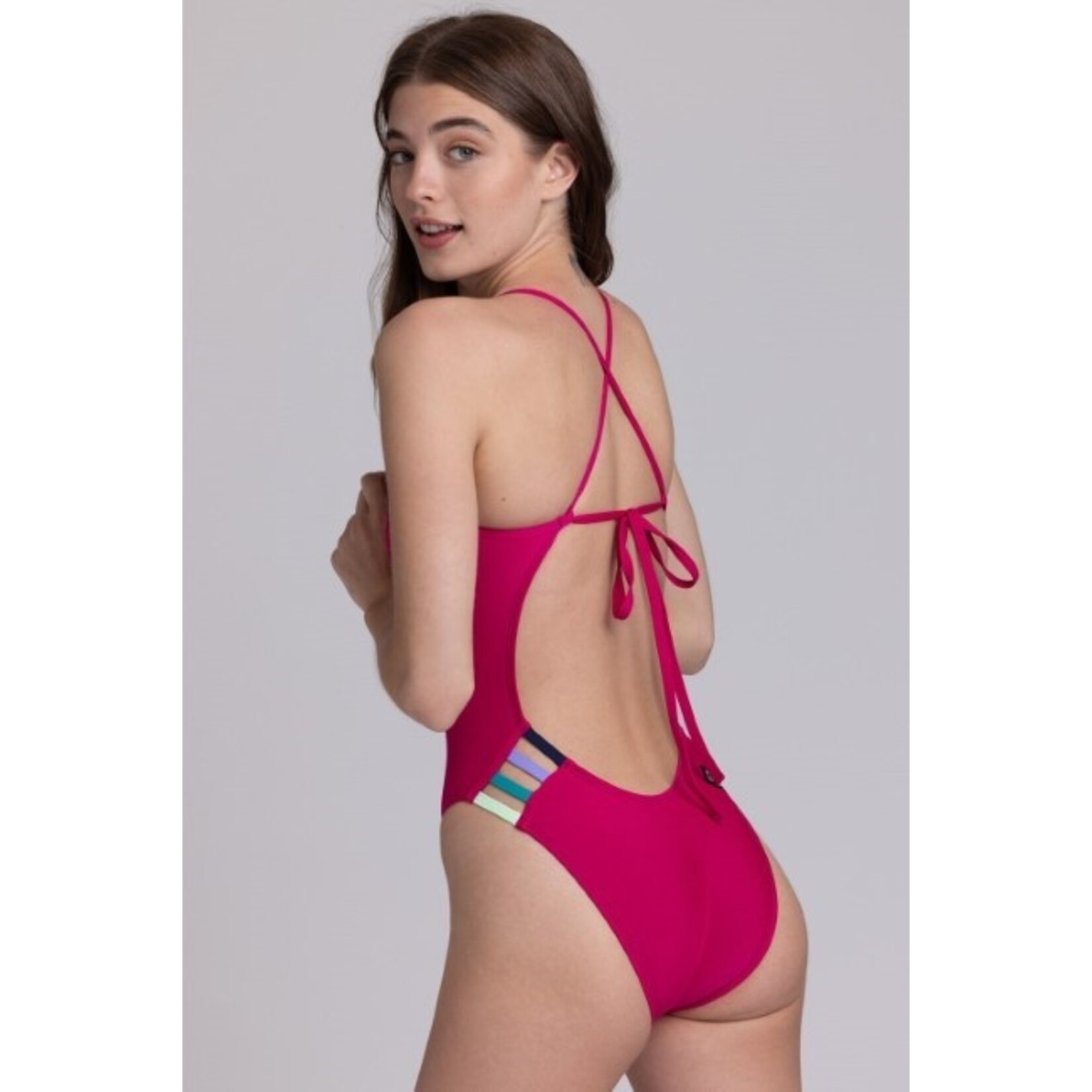 Jolyn Gavin 2 Swim Onesie - Contrast