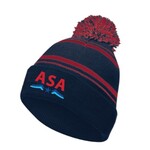 ASA Homecoming Beanie Navy/Scarlet