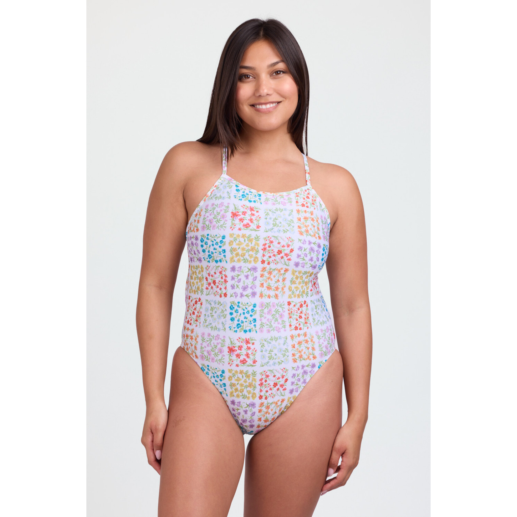 Jolyn Brandon 2 Swim Onesie - Print