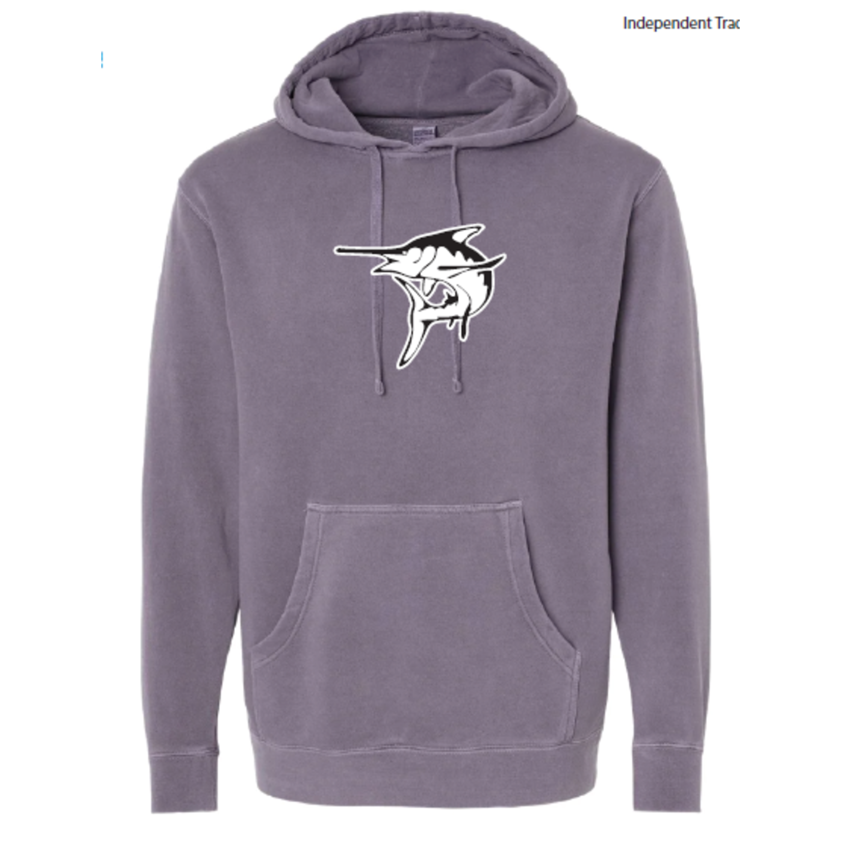 Potomac Marlins Potomac Marlins Puff Print Pigment Hoodie