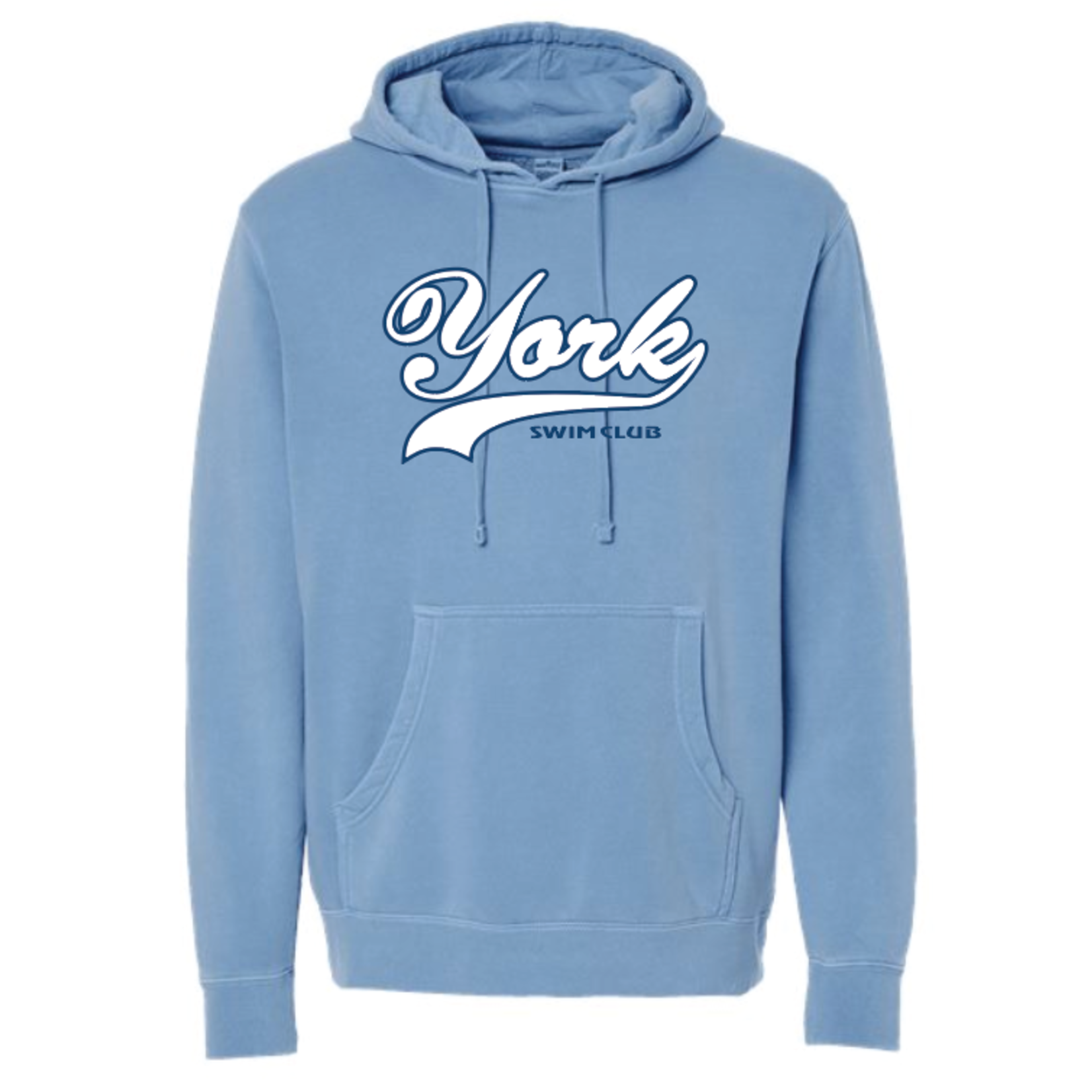 YORK York Puff Print Pigment Hoodie