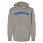 Amberjax C-Amberjax Puff Print Pigment Hoodie