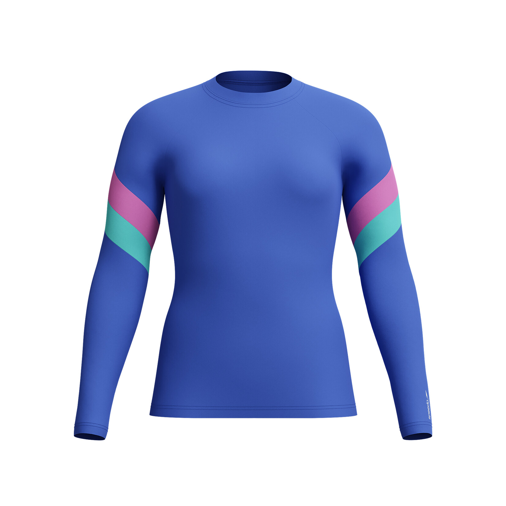 Speedo Women's Colorblock L/S Swim Top