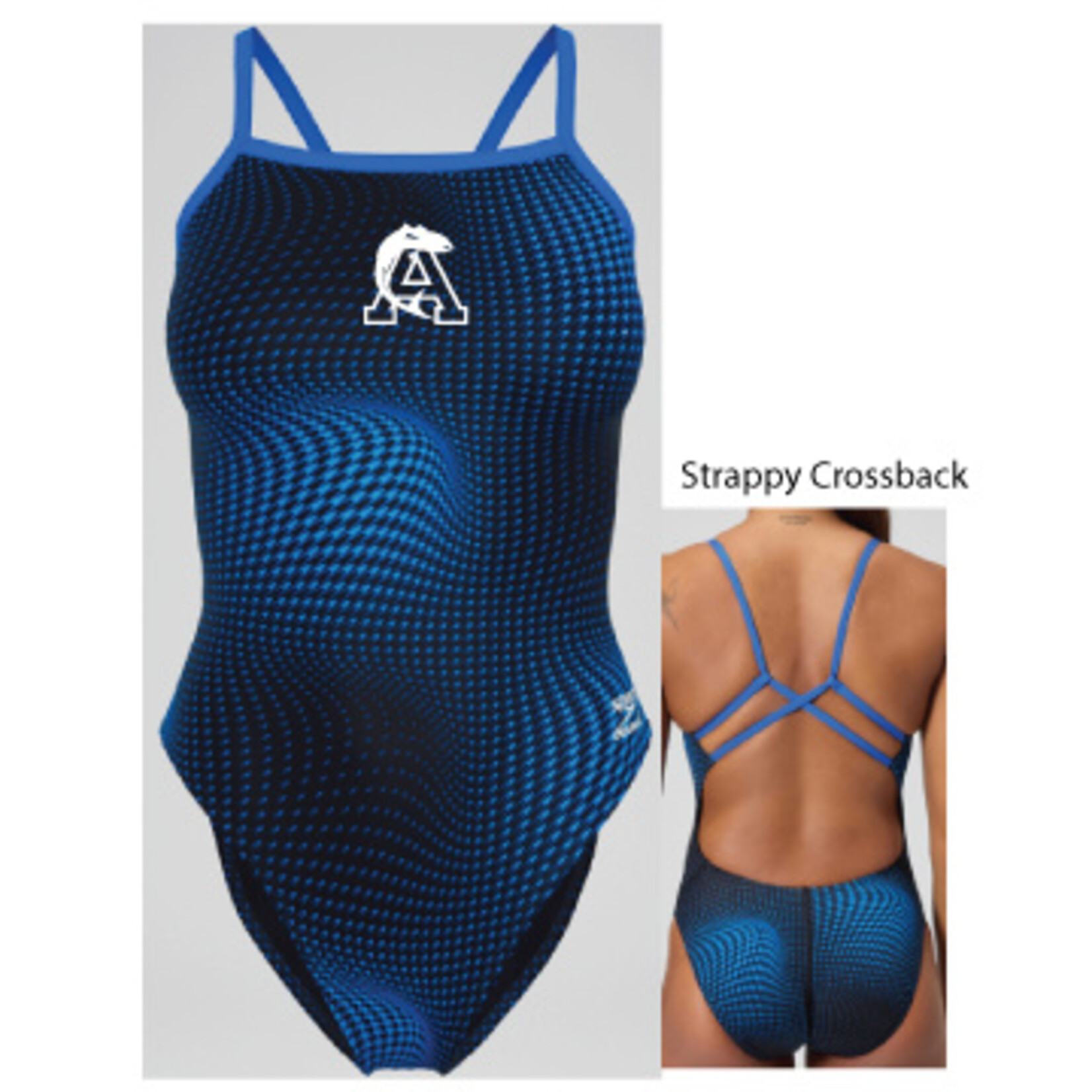 Amberjax Amberjax Flow  Strappy Crossback Royal