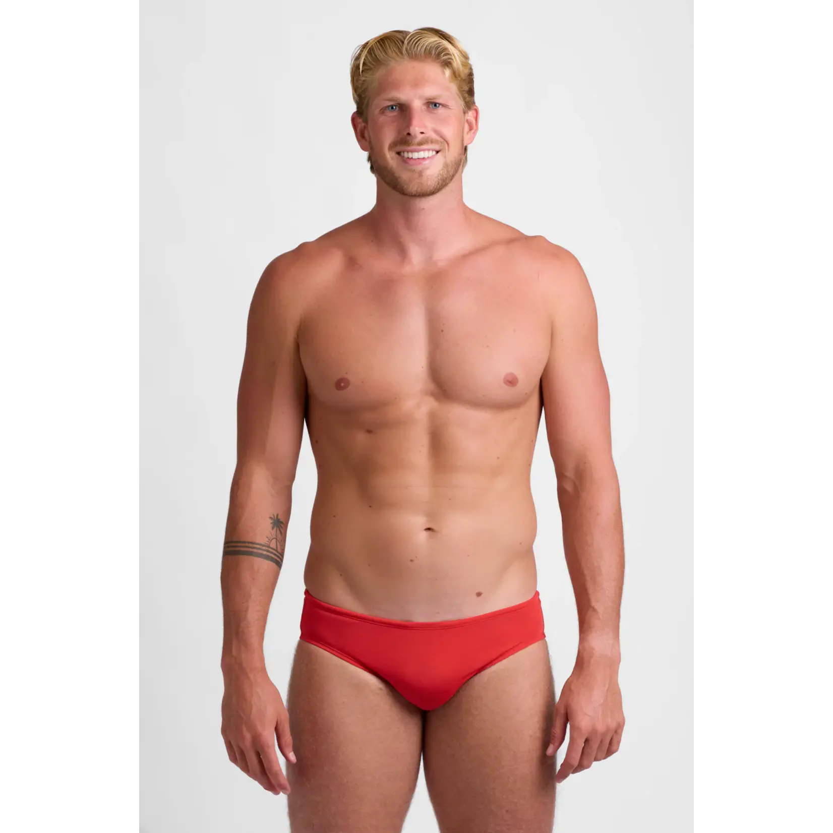 Jolyn Brolyn Swim Brief - Candy Apple