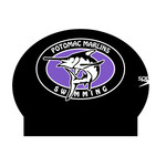 Potomac Marlins Potomac Marlins Silicone Long Hair Cap Black