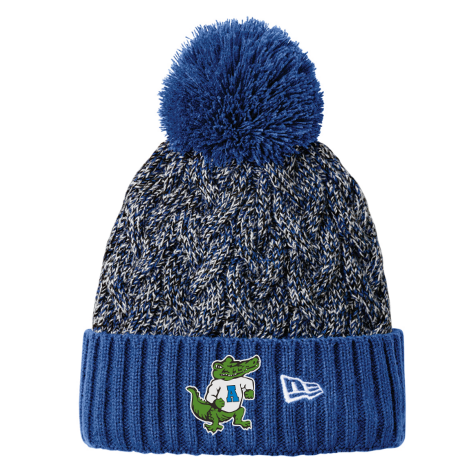 AAC AAC Marled Knit Pom Beanie Royal