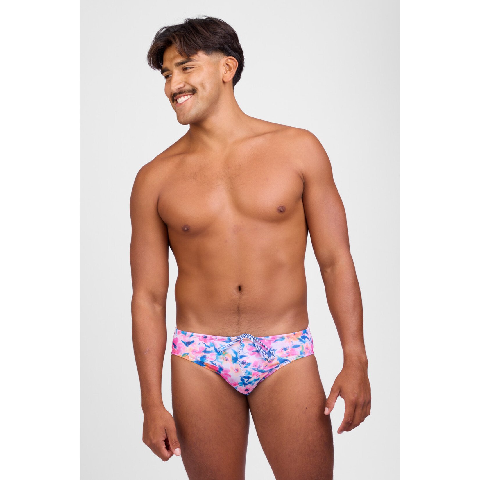Jolyn Brolyn Swim Brief -  Super Bloom